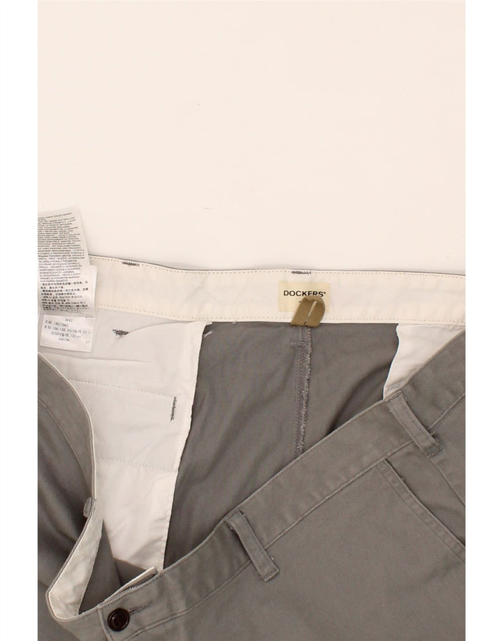 DOCKERS Mens Chino Shorts W42 2XL Grey Cotton Vintage Dockers and Second-Hand Dockers from Messina Hembry 