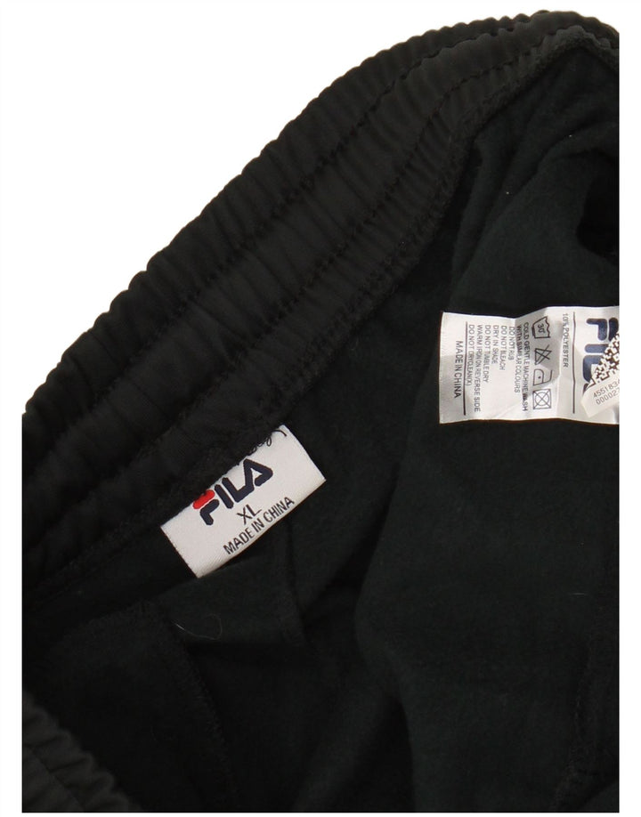 Fila Træningsdragt bukser til mænd XL sort polyester