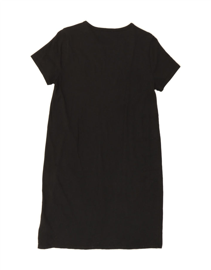 J. CREW Womens T-Shirt Dress UK 10 Small Black Vintage J. Crew and Second-Hand J. Crew from Messina Hembry 
