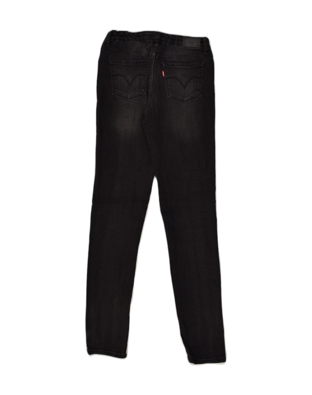 LEVI'S Girls Skinny Jeans 13-14 Years W24 L30  Black Cotton | Vintage Levi's | Thrift | Second-Hand Levi's | Used Clothing | Messina Hembry 