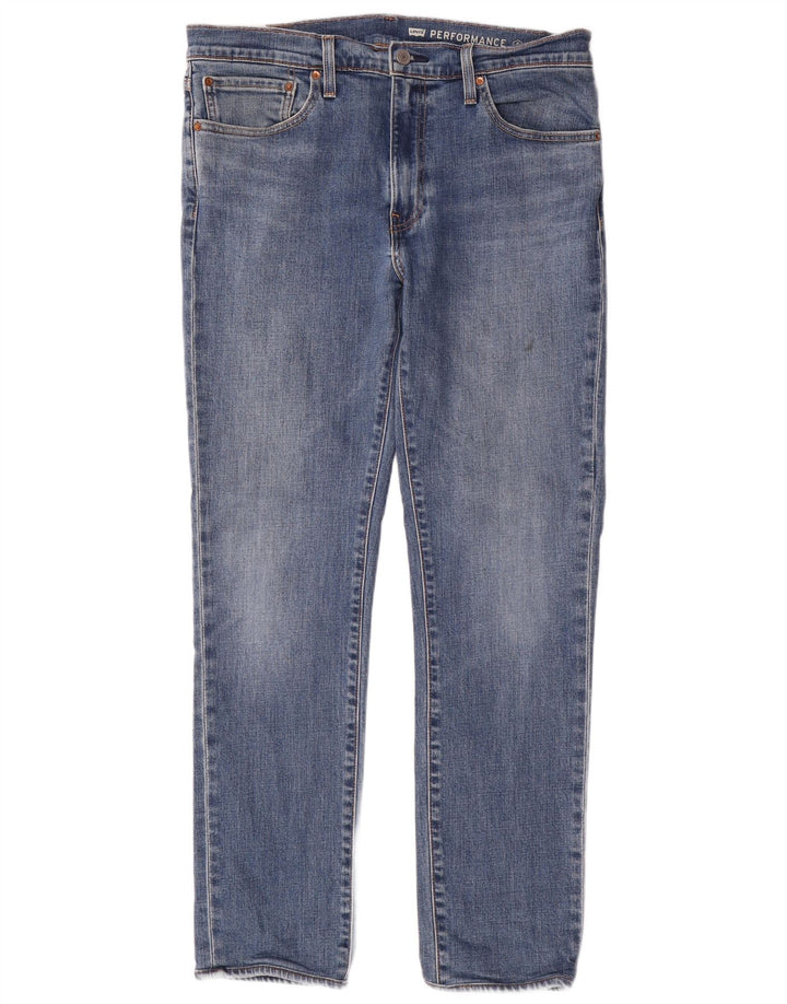 Levi's Herre 511 Slim Jeans W36 L32 Blå Bomuld
