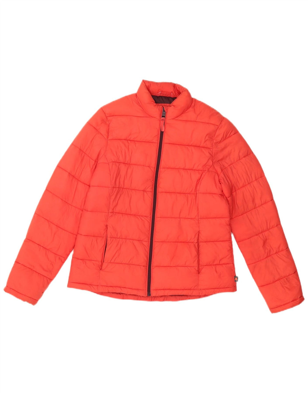 WHITE STUFF Polstret jakke til kvinder UK 12 Medium Rød Nylon