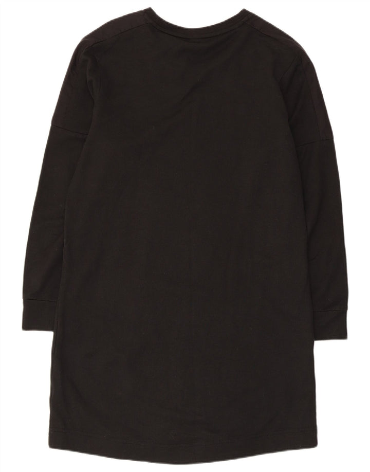 Puma Graphic Jumper Dress UK 10 Small Black