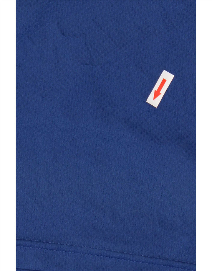 Adidas Herre Climacool Vest Top Medium Blue Colourblock Polyester