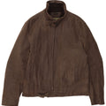 Basic Herre Læderjakke IT 52 XL Brun Læder