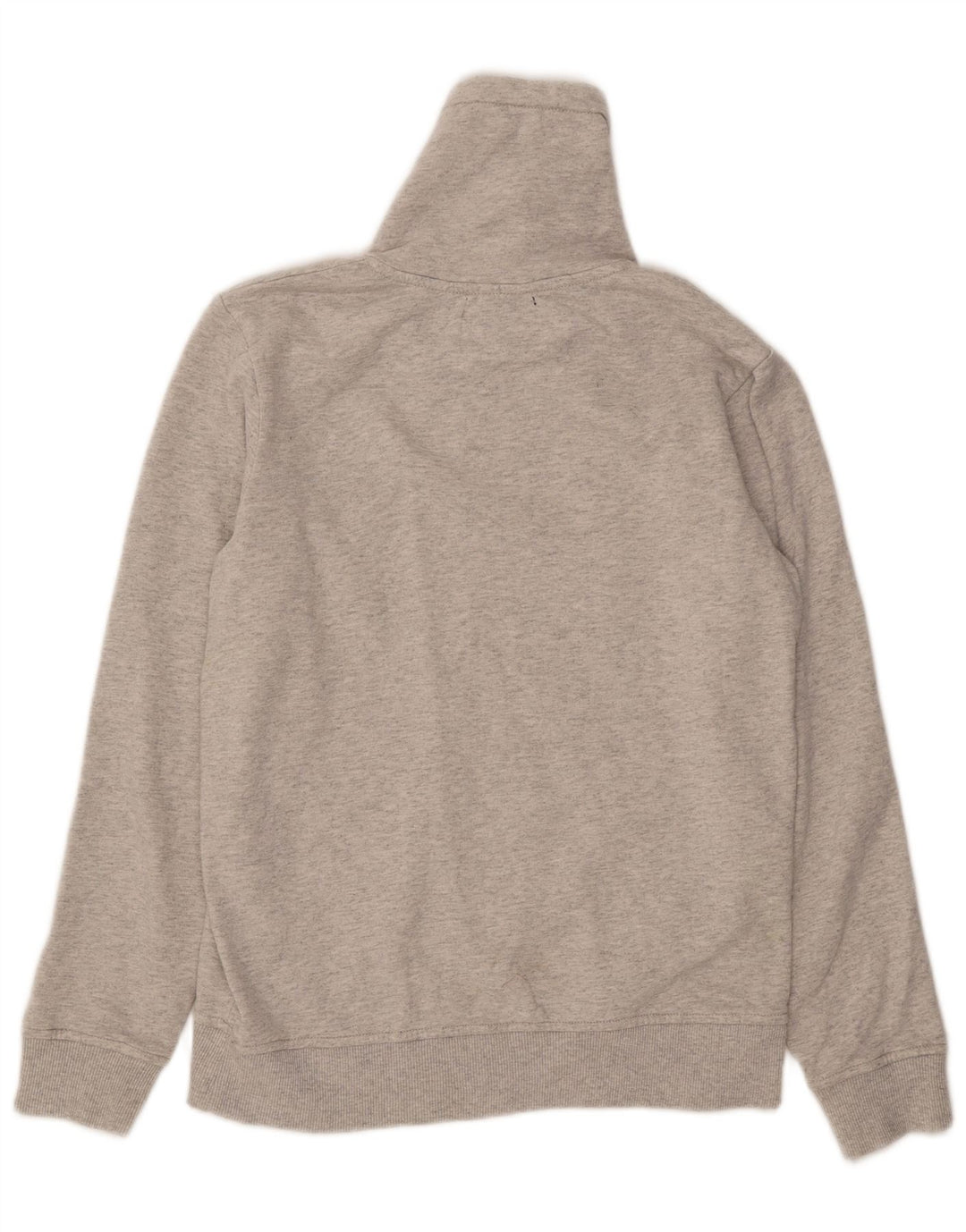 Jack & Jones Grafisk hættetrøje til mænd mellemgrå bomuld