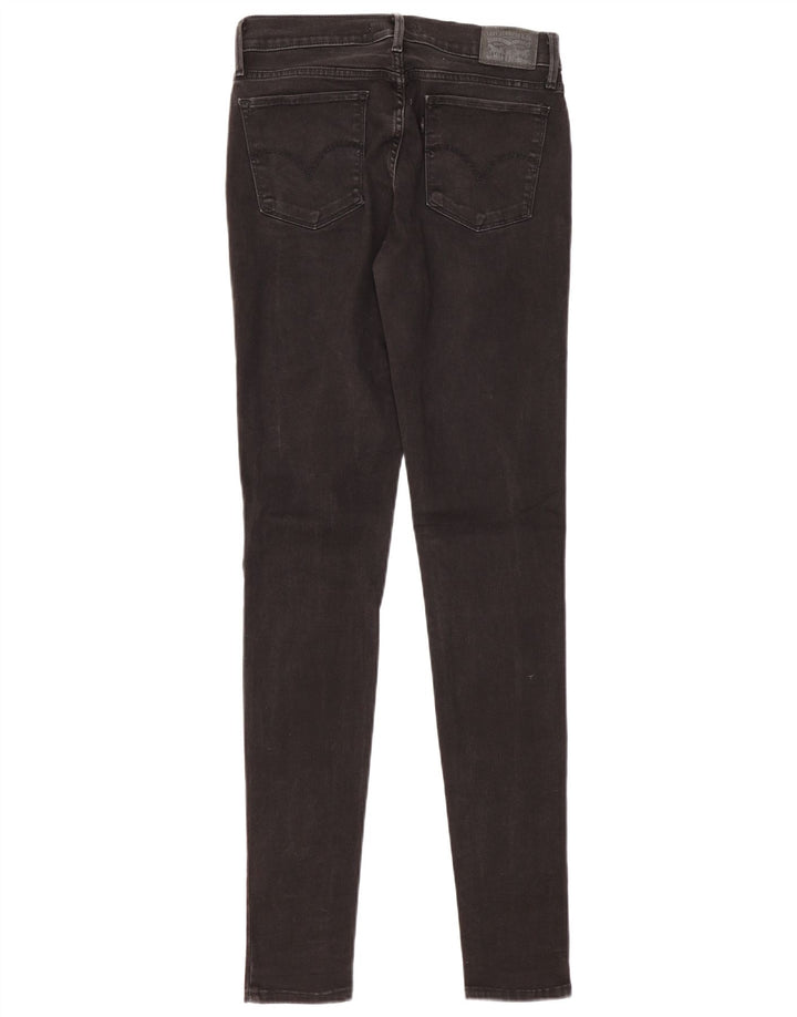 Levi's Dame 710 Super Skinny Jeans W29 L34 Sort Bomuld