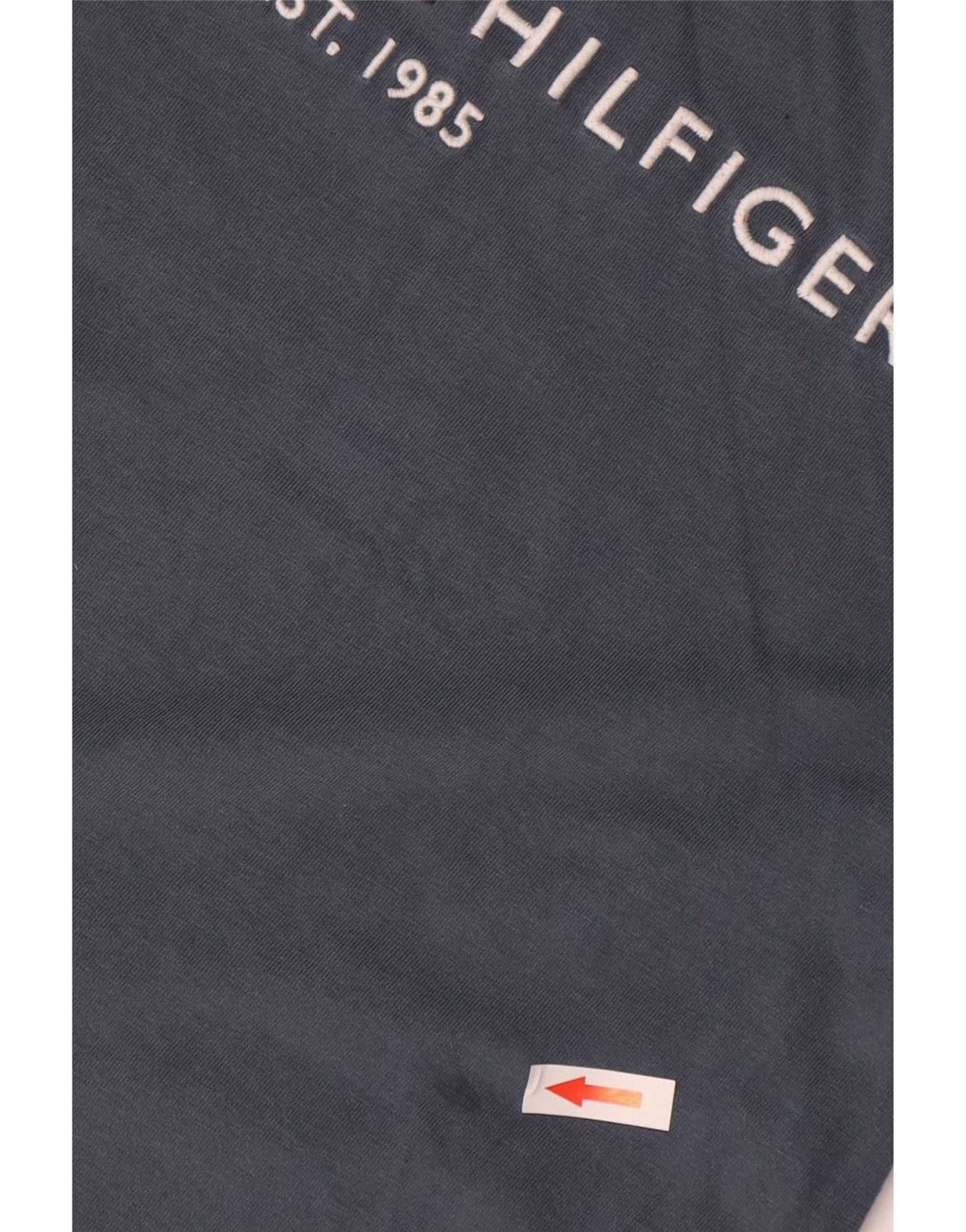 Tommy Hilfiger Herre grafisk T-shirt top mellemgrå bomuld