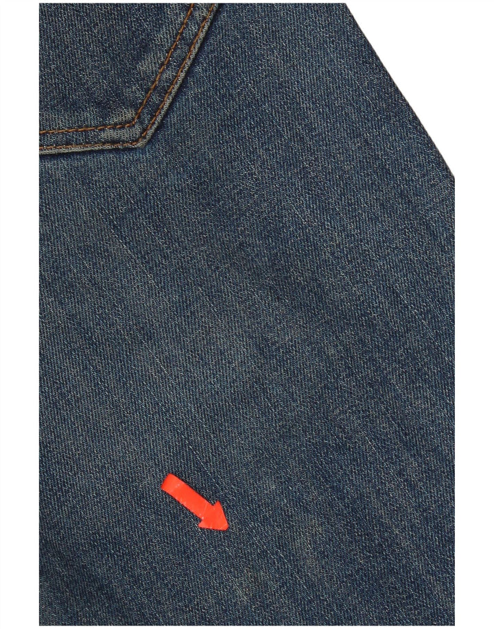 Prada Dame Skinny Jeans W26 L32 Marineblå Bomuld