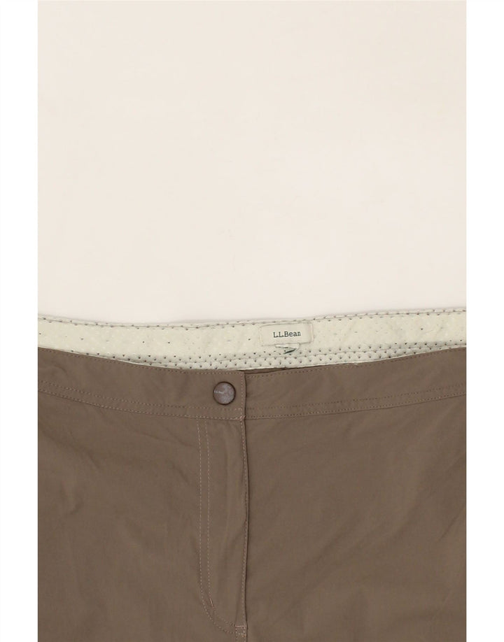 L.L.BEAN Womens Straight Cargo Trousers W42 L28 Grey Vintage L.L.Bean and Second-Hand L.L.Bean from Messina Hembry 