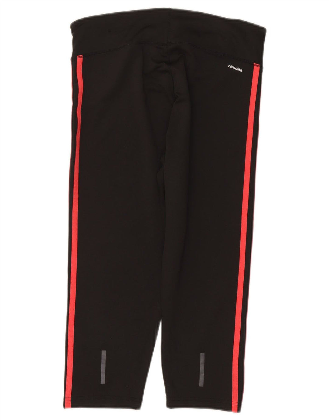 Adidas Dame Climalite Capri Leggings UK 12/14 Medium Black Polyester