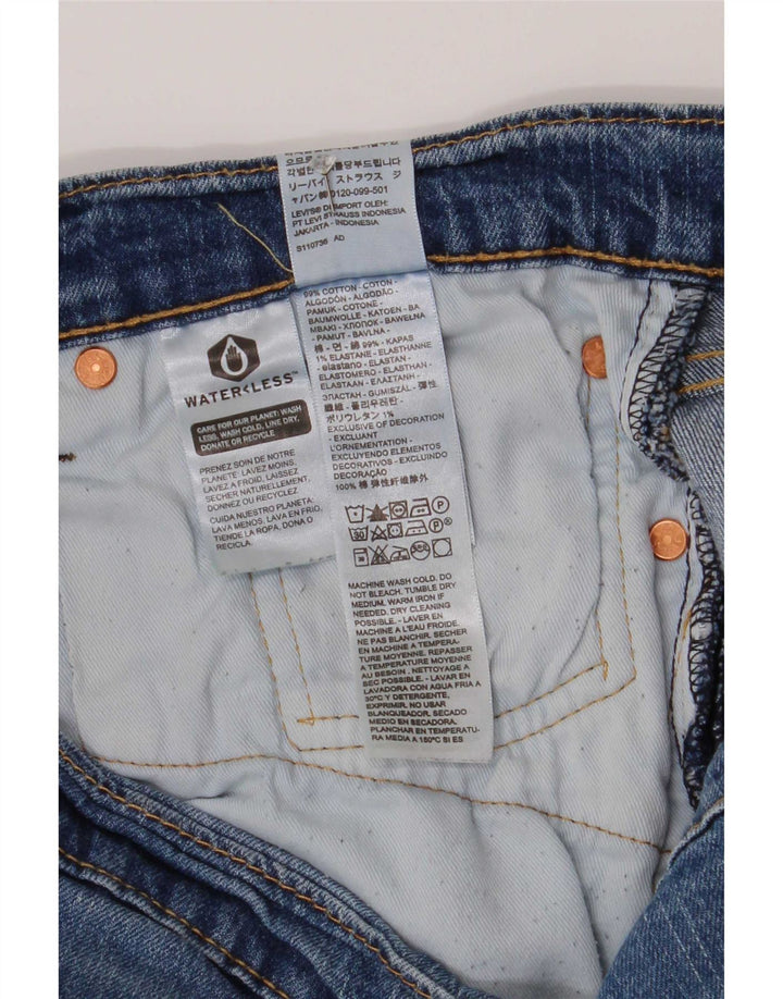 Levi's Herre 511 Slim Jeans W34 L32 Blå Bomuld