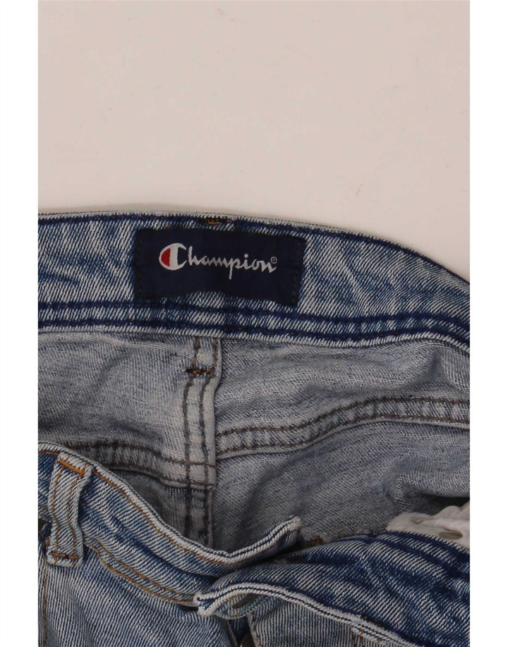 Champion Herre Distressed Skinny Jeans W30 L30 Blå
