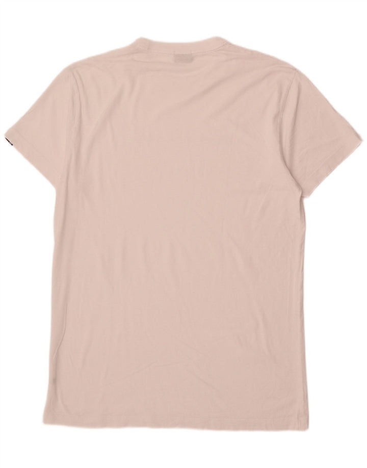 Napapijri Herre Geographic Loose Fit T-Shirt Top Medium White