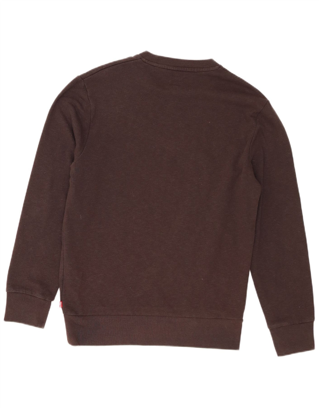 Levi's Grafisk sweatshirt til mænd, lille brun bomuld