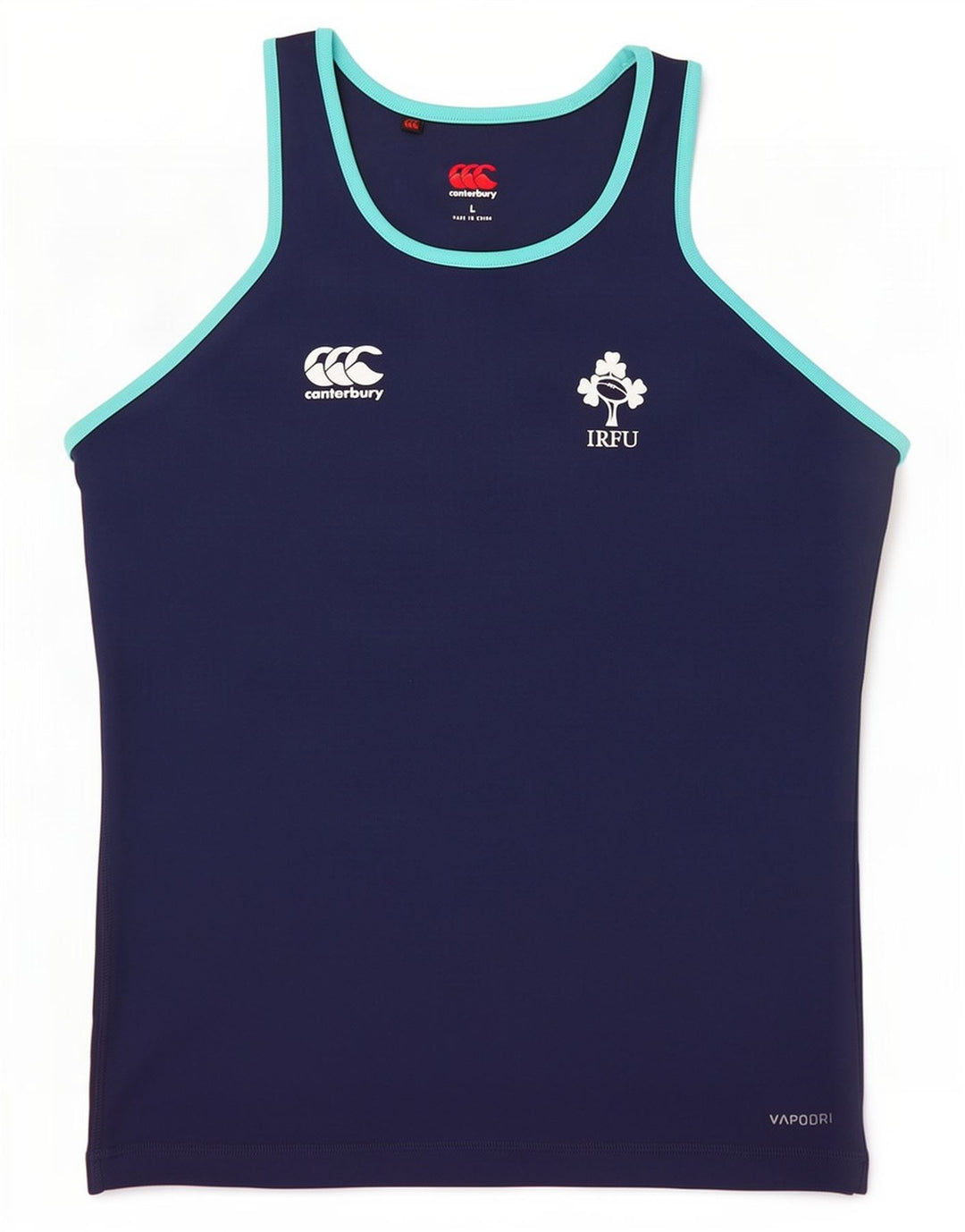 Canterbury Herre Ireland Vest Top Large Navy Blue Polyester