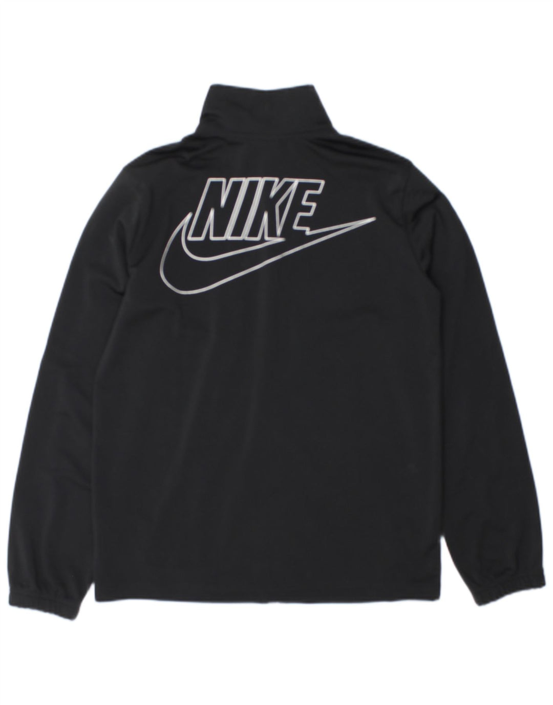Nike drenge grafisk hel træningsdragt 13-14 år XL sort polyester