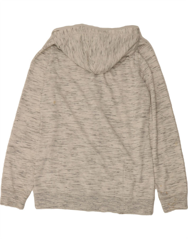 CHAMPION Mens Zip Hoodie Sweater XL Grey Flecked Polyester Vintage Champion and Second-Hand Champion from Messina Hembry 