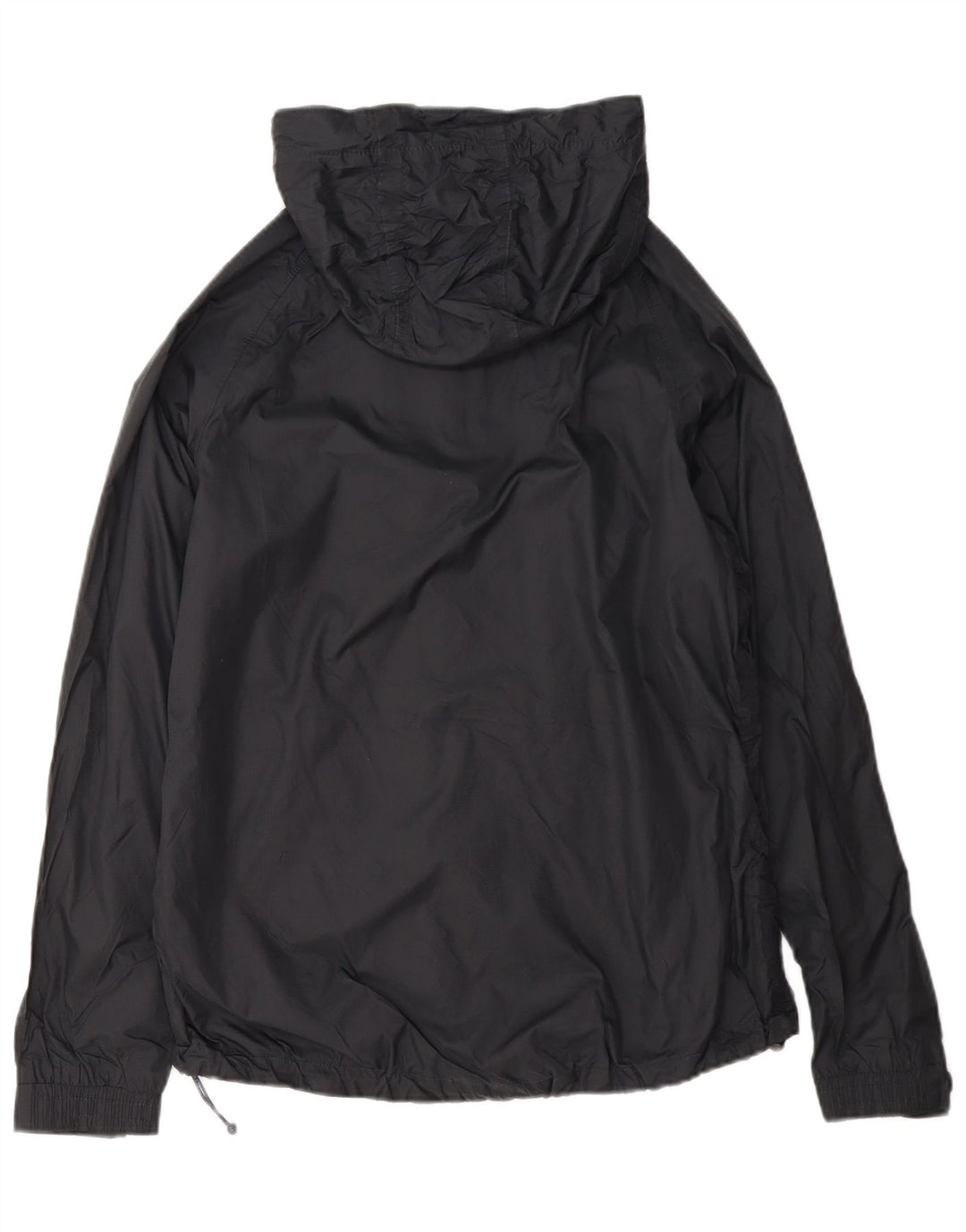 Mountain Warehouse Dame Regnjakke med hætte UK 12 Medium Sort Nylon