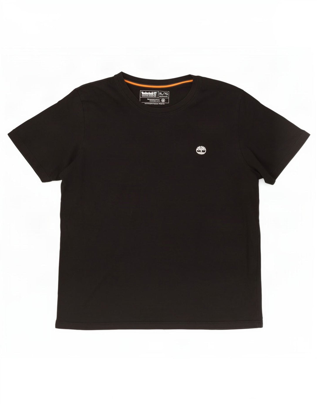 Timberland Womens Regular Fit T-Shirt Top XL Sort Bomuld