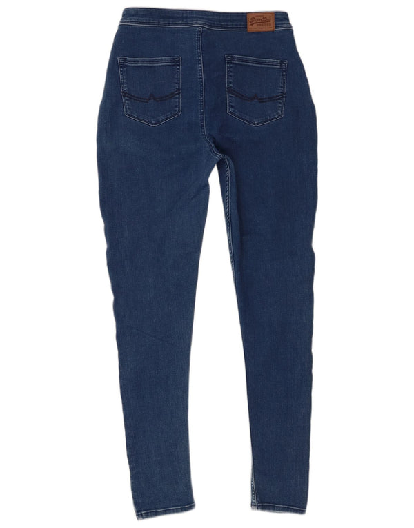 Superdry Womens Evie Jegging Skinny Jeans W30 L30 Blå Bomuld