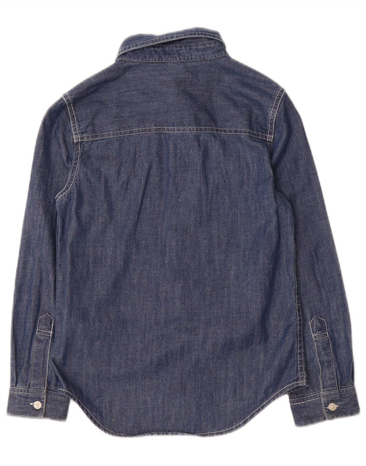 Joules drenge denimskjorte 7-8 år marineblå bomuld