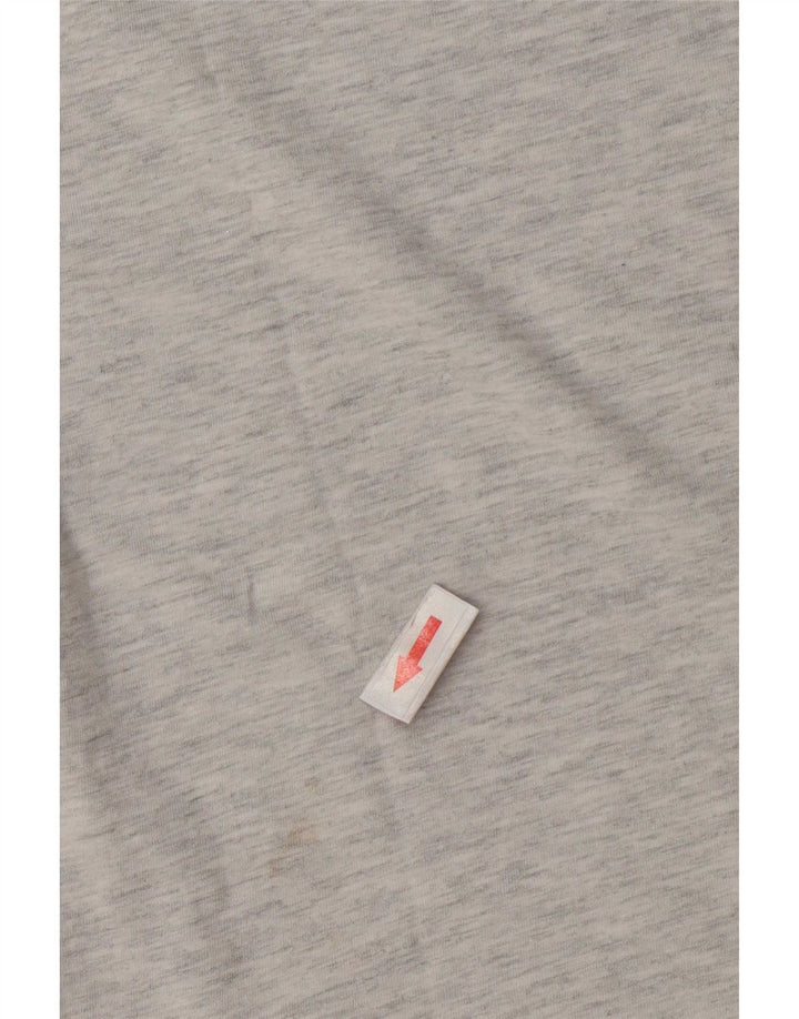 Guess Grafisk T-shirt top til kvinder UK 14 Medium Grå Flecked