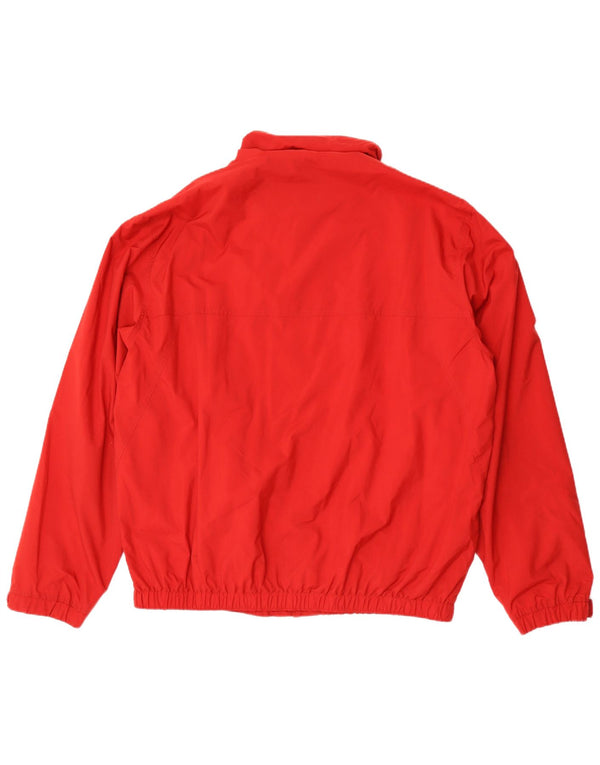 Lotto Regnjakke til mænd UK 46 3XL Rød Nylon