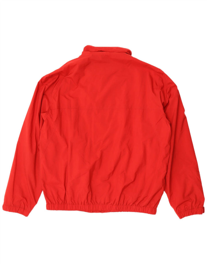 Lotto Regnjakke til mænd UK 46 3XL Rød Nylon