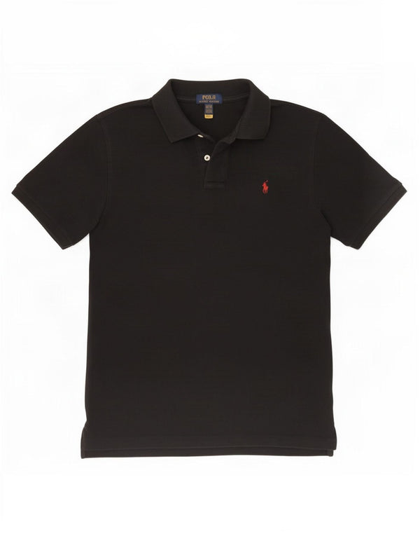 Polo Ralph Lauren drenge polo skjorte 15-16 år XL Sort bomuld