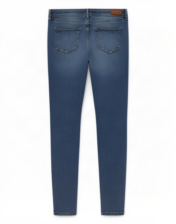 Fat Face Womens Jegging Skinny Jeans UK 12 Medium W30 L30 Blue Cotton