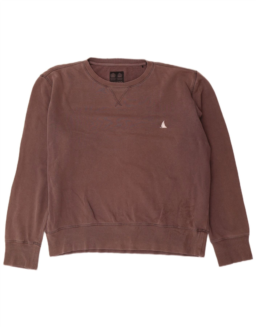 MUSTO Herre Sweatshirt Jumper XL Bourgogne bomuld
