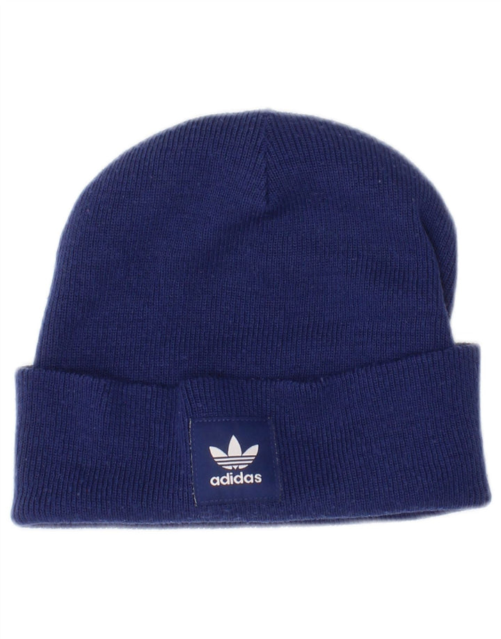 Adidas Beanie Hat One Size Blå Akryl til mænd