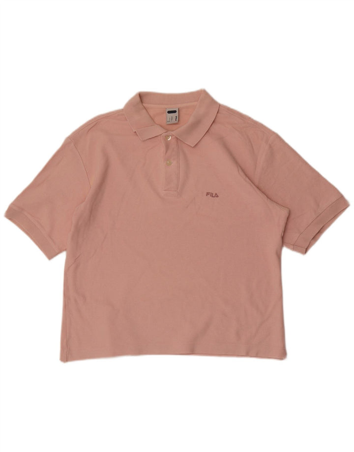 Fila Polo skjorte til mænd Lille Pink