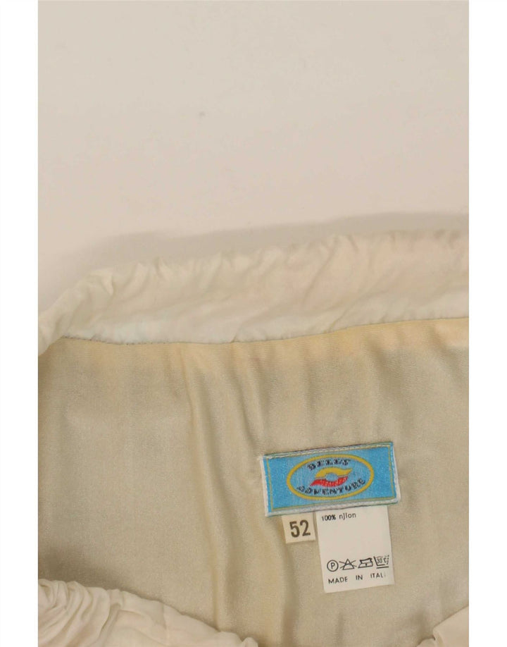 Vintage badeshorts til mænd IT 52 Stor flerfarvet Colourblock Nylon