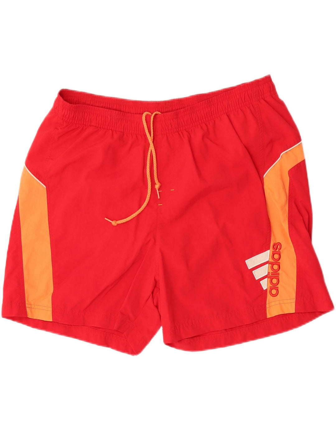 Adidas Badeshorts til mænd XL Rød Colourblock Nylon