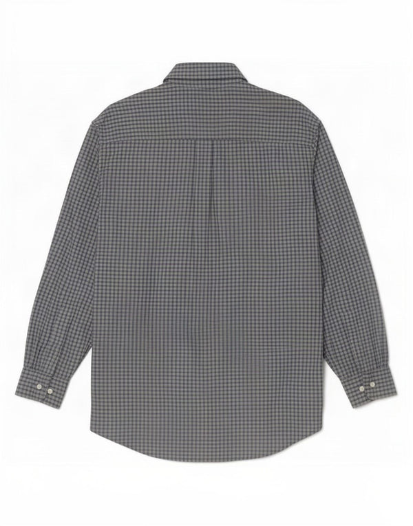 Timberland Herreskjorte Medium Blue Check Tencel