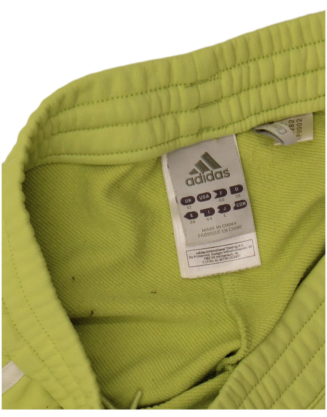 Adidas Womens Climalite træningsdragt Bukser UK 12 Medium Green Polyester