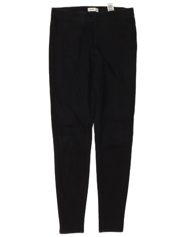 Marks & Spencer Dame Jegging Jeans UK 10 Small W28 L29 Black Bomuld