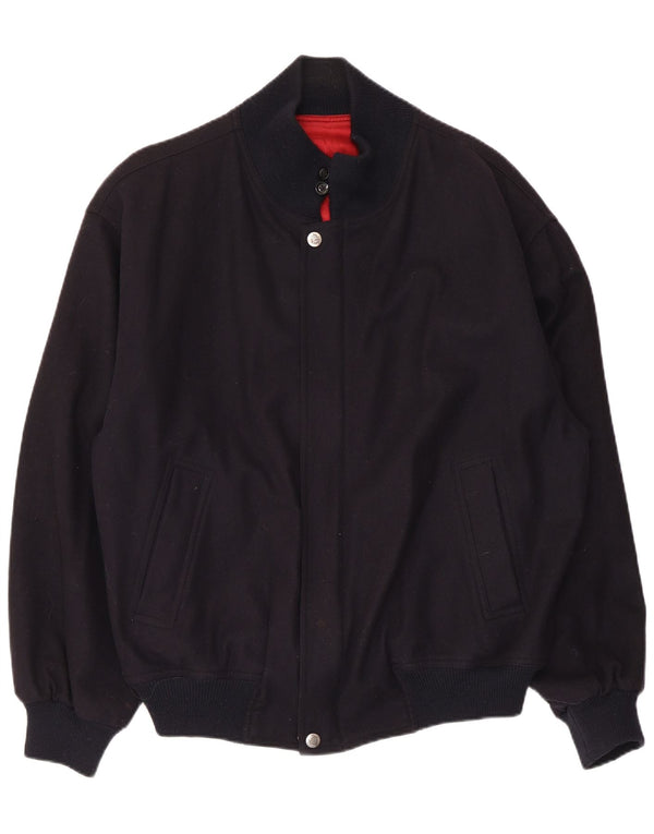 HVID SEJL Herre Bomberjakke IT 54 2XL Marineblå Uld