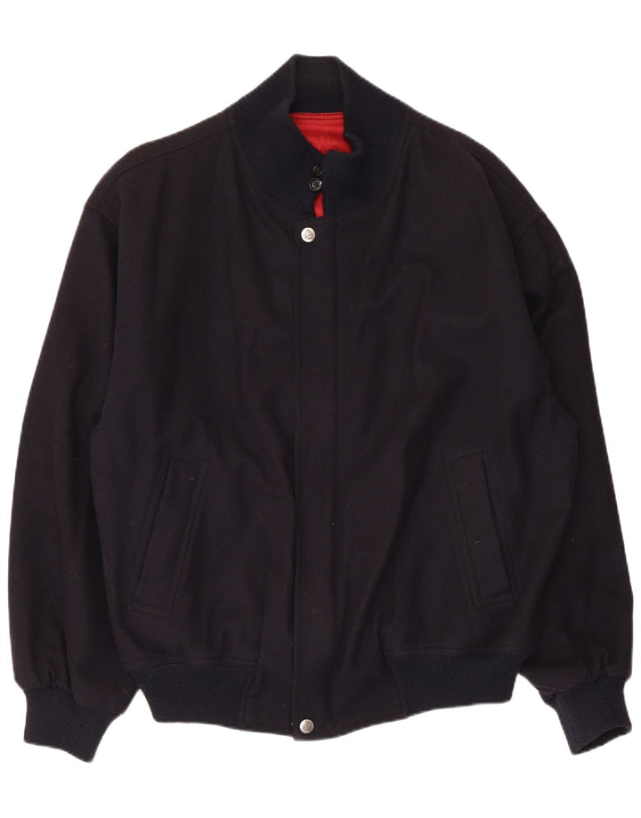 HVID SEJL Herre Bomberjakke IT 54 2XL Marineblå Uld