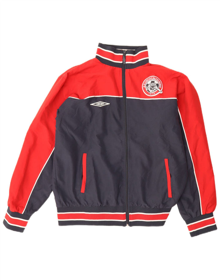 Umbro Herre Grafisk Træningsdragt Top Jakke Stor Marineblå Colourblock