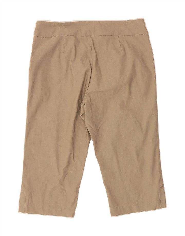 LEE Womens Sculpting Mid Rise Bermuda Shorts US 10 Large W34  Beige Vintage Lee and Second-Hand Lee from Messina Hembry 