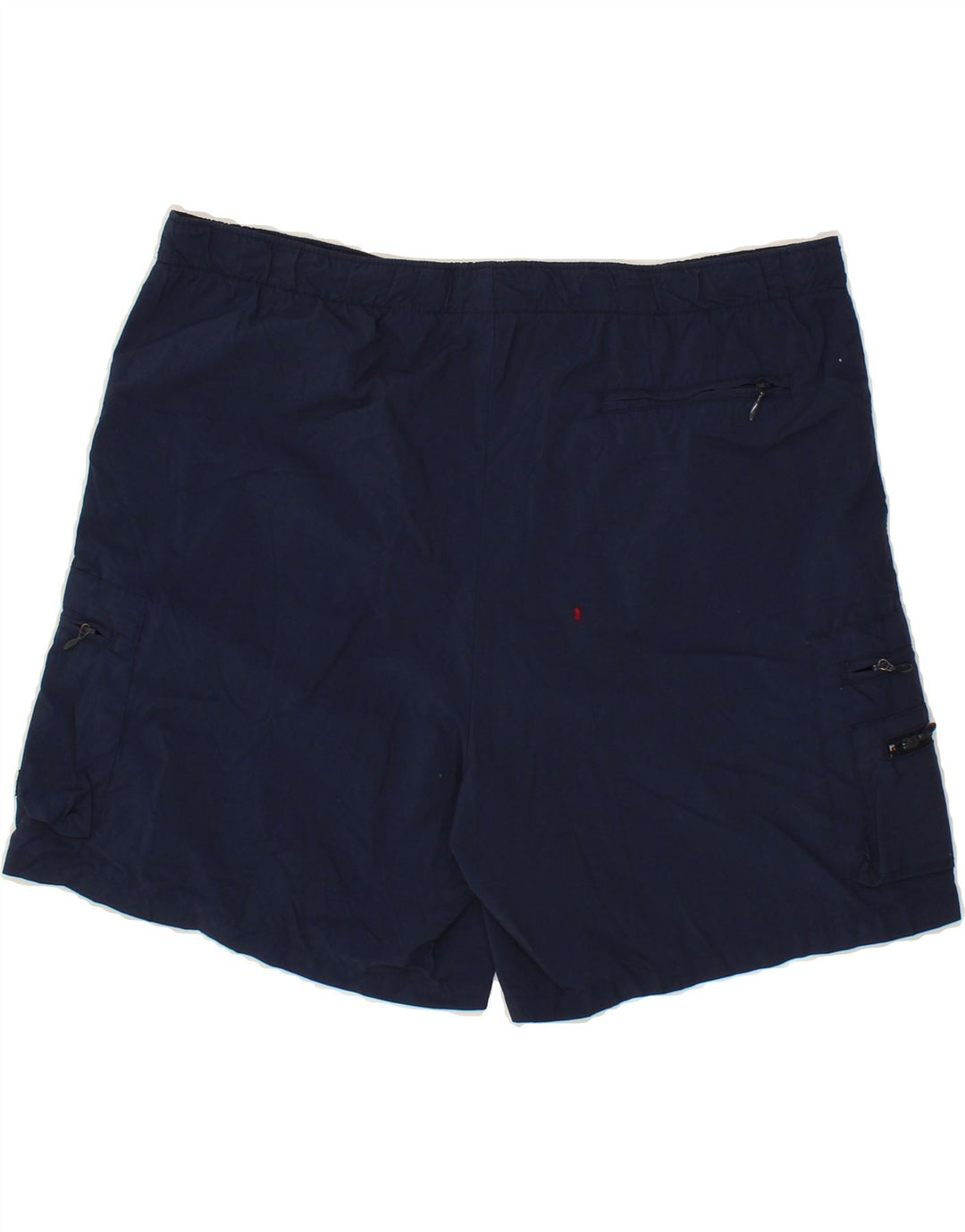 COLUMBIA Womens Sport Shorts UK 12 Medium  Navy Blue Nylon Vintage Columbia and Second-Hand Columbia from Messina Hembry 