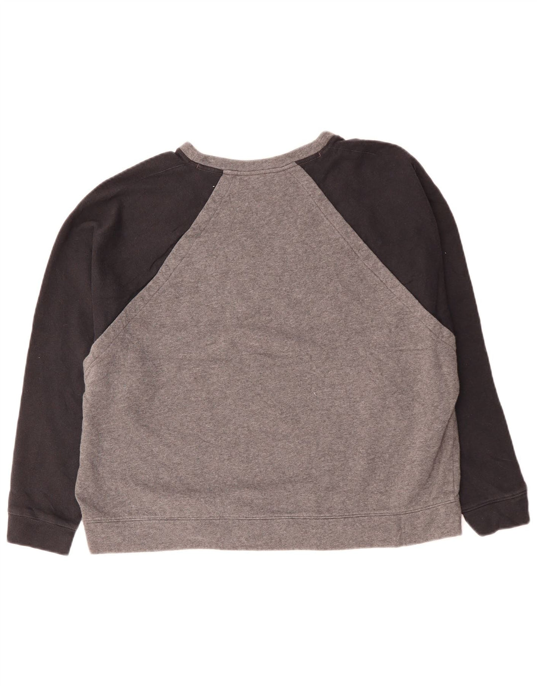 UNDER ARMOUR Dame Oversized Sweatshirt Jumper UK 18 XL Grå Colourblock