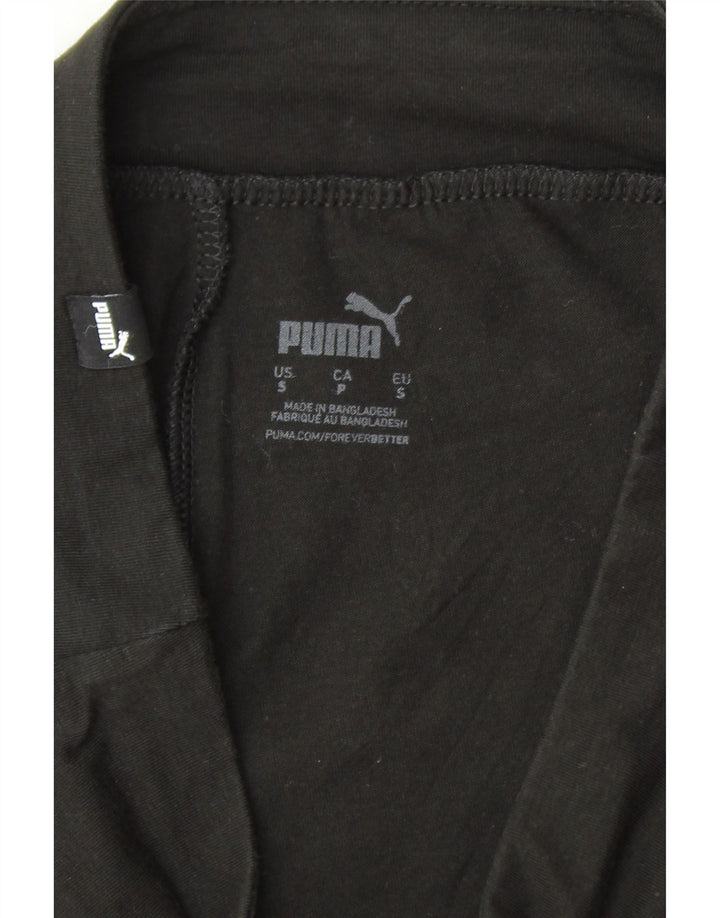 PUMA Womens Graphic Leggings UK 10 Small  Black Vintage Puma and Second-Hand Puma from Messina Hembry 