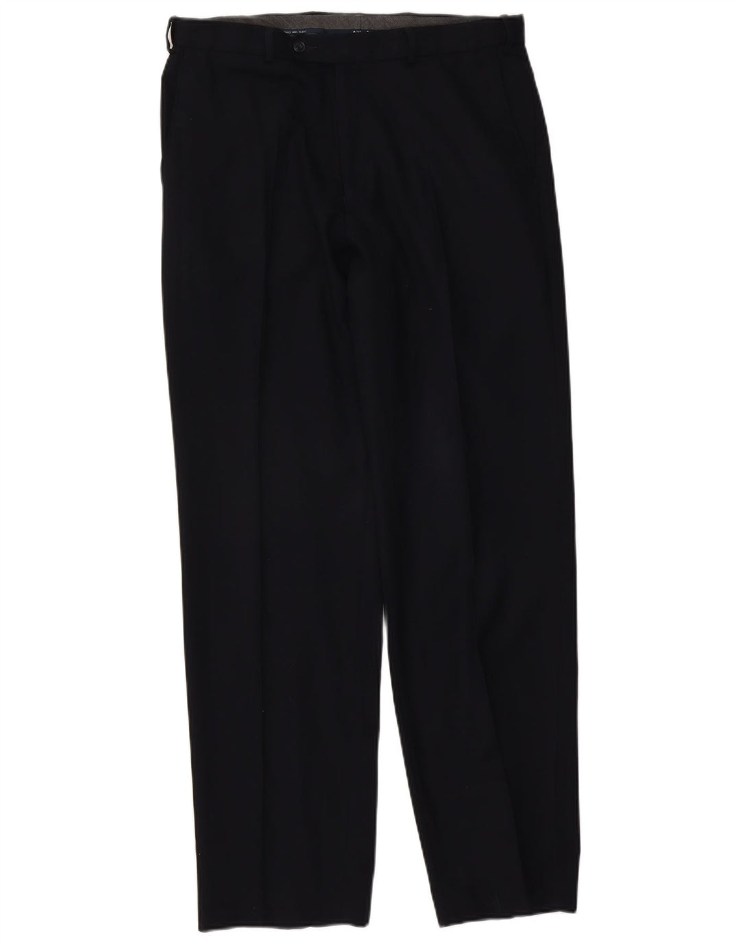 Marks & Spencer Herre Pegged Regular Fit Suit Bukser W34 L33 Marineblå