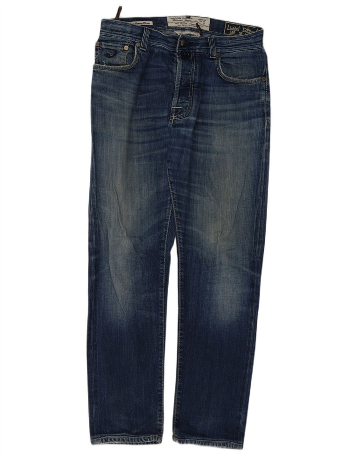 Jacob Cohen Herre Slim Jeans W34 L30 Blå Bomuld
