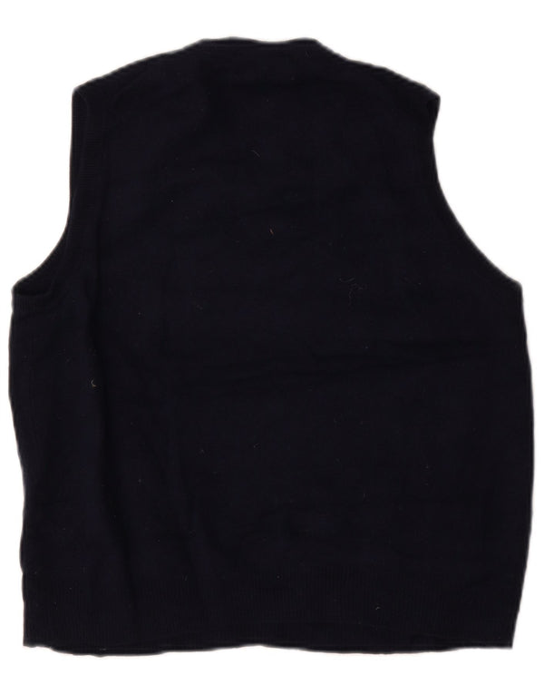 Marks & Spencer Dame Regular Fit Vest Tank Top UK 14 Medium Navy Blue