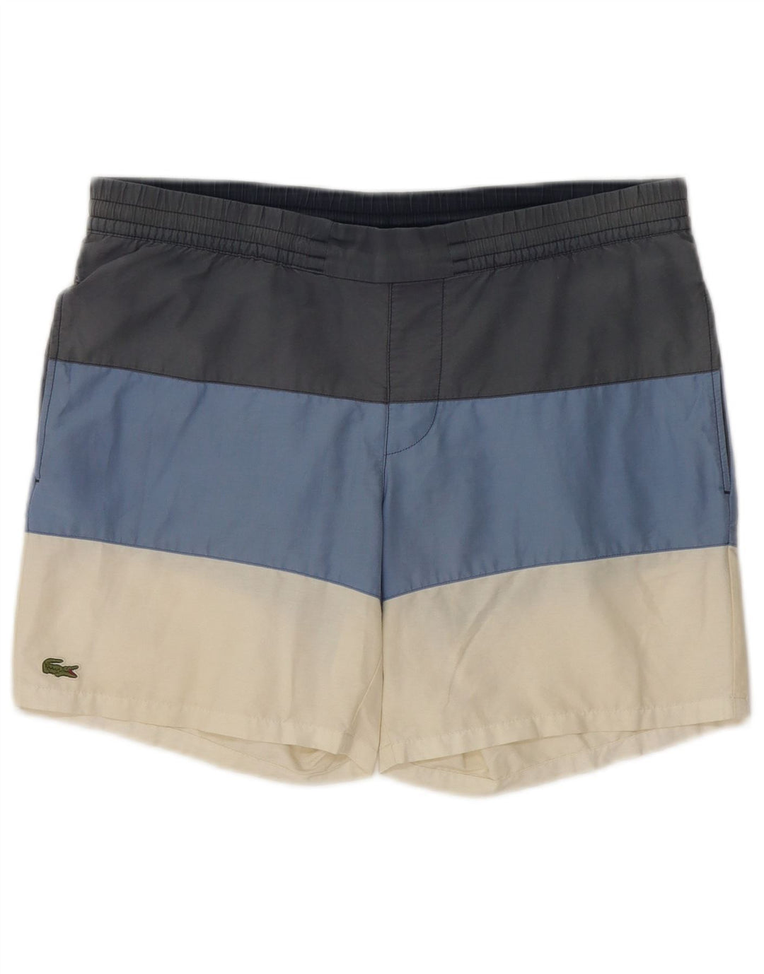 Lacoste Badeshorts til mænd Medium Flerfarvet Colourblock Bomuld